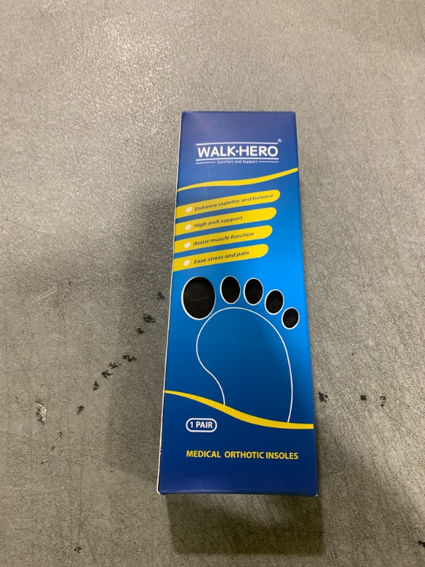 Photo 1 of Plantar Fasciitis Insoles for Men Women - Orthotics Inserts, Shoe Insoles Arch Support Flat Feet Inserts Work Boot Insoles for Standing All Day (Mens 7-7 1/2 | Womens 9-9 1/2)