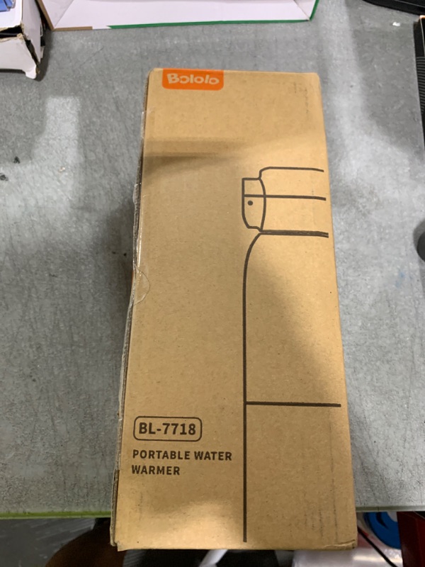 Photo 1 of BOLOLO Portable Bottle Warmer for Travel, Super Fast Charging, Instant Breastmilk, Formula, Water, Milk Warmer with 10 Ounces Big Capacity, Baby Flask for Vehicle,car,Airplane Journey