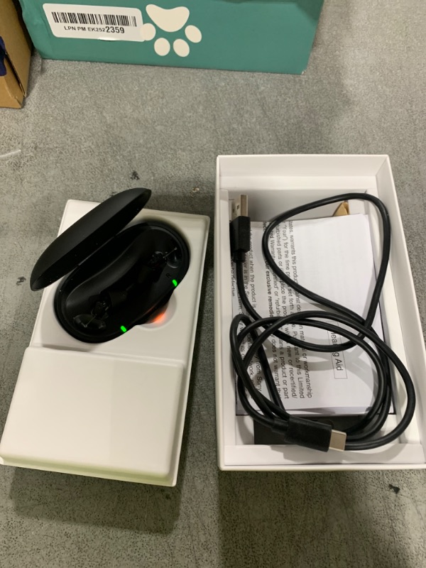 Photo 1 of Sony CRE-C20 Self-Fitting OTC Hearing Aids for Mild to Moderate Hearing Loss, Prescription-Grade Sound Quality, Compact Virtually Invisible Design, Customizable App, and Rechargeable Battery
