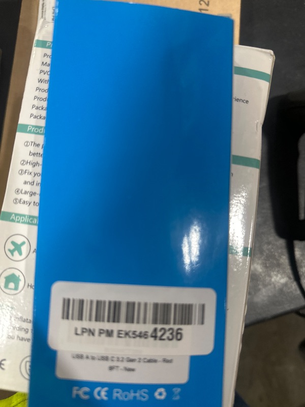 Photo 1 of USB-C Data Cable 10Gbps [6ft, Red], Android Auto USB 3.2 Gen 2 USB A to USB C Data Transfer Cord Type C 3.1A Fast Charging for Samsung Galaxy S24/S23/S22/S21, iPhone 16/15 Pro Max CarPlay, Pixel 9