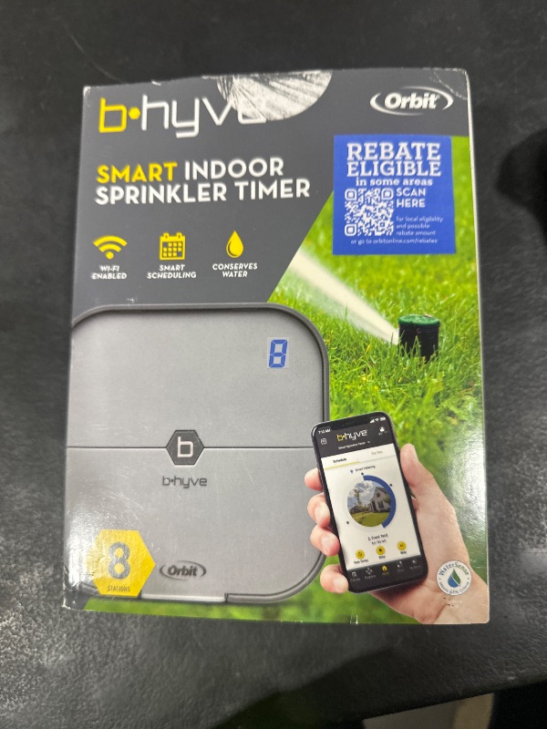 Photo 1 of Orbit 57925 B-hyve 8-Zone Smart Indoor Sprinkler Controller
