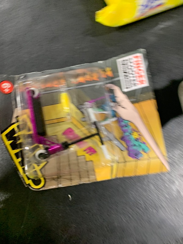 Photo 1 of TAILWHIP Finger Scooter Metal, Durable Mini Scooter for incredible Tricks, Compatible with Tech Deck Fingerboards, Bikes & Skate Parks, Improve Hand Motor Skills, Perfect Toy for Kids & Adults, purple