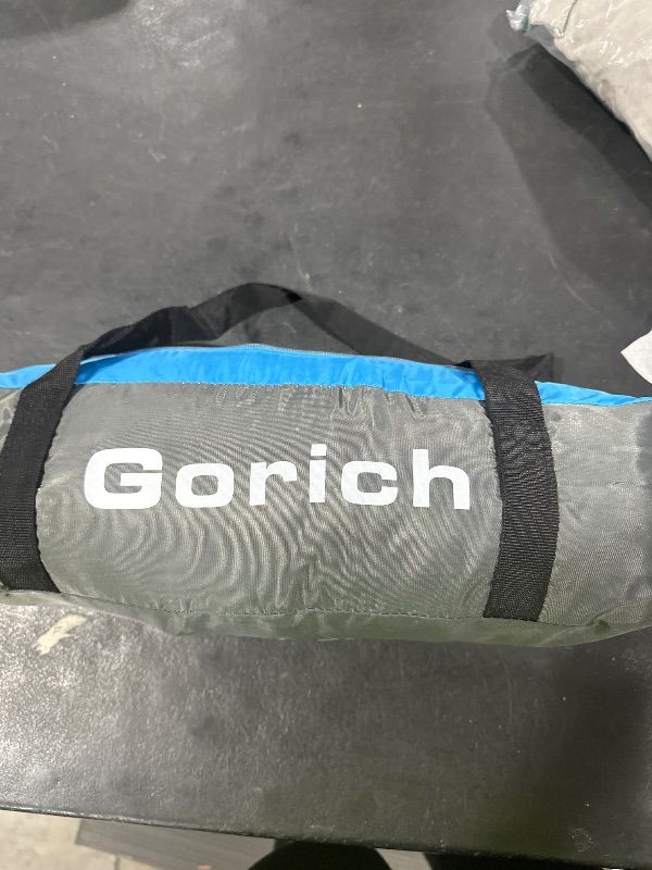Photo 1 of Gorich Portable Beach Tent for 3/4-5/6-7 Person with UPF 50+ UV Protection, Lightweight & Foldable Sun Shelter with 5 Sand Bags, Easy Setup Windproof Beach Umbrella Sun Shade