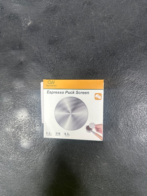 Photo 1 of 3 Pack Espresso Puck Screen for Breville Espresso Machine Ninja Cafe Luxe, 316 Stainless Steel 0.2mm Ultra-Thin Portafilter Filter Screen, 53.3mm