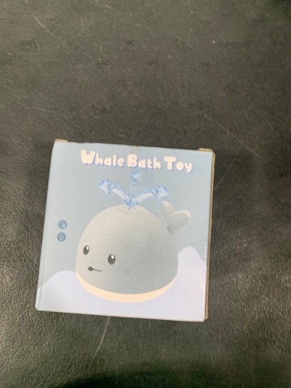 Photo 1 of Gigilli Upgraded Baby Bath Toys, Rechargeable Light Up Bath Toys for Kids 1-3, Baby 6-12 12-18 Months Whale Bath Toy Sprinkler, Fountain Bathtub Toys Toddler Newborn Birthday Gifts