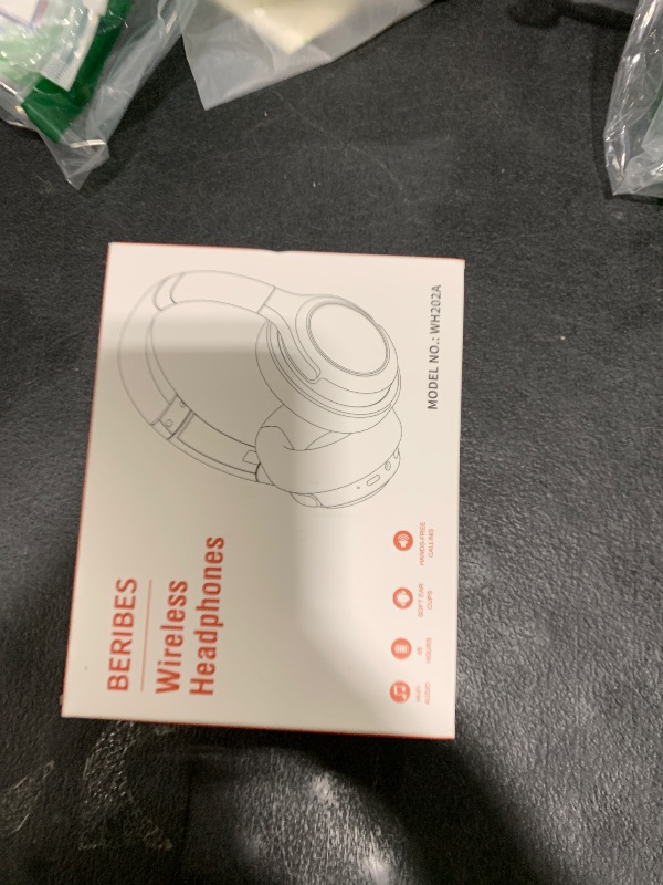 Photo 1 of BERIBES Bluetooth Headphones Over Ear, 65H Playtime and 6 EQ Music Modes Wireless Headphones with Microphone, HiFi Stereo Foldable Lightweight Headsets, Deep Bass for Home Office Cellphone PC Ect.