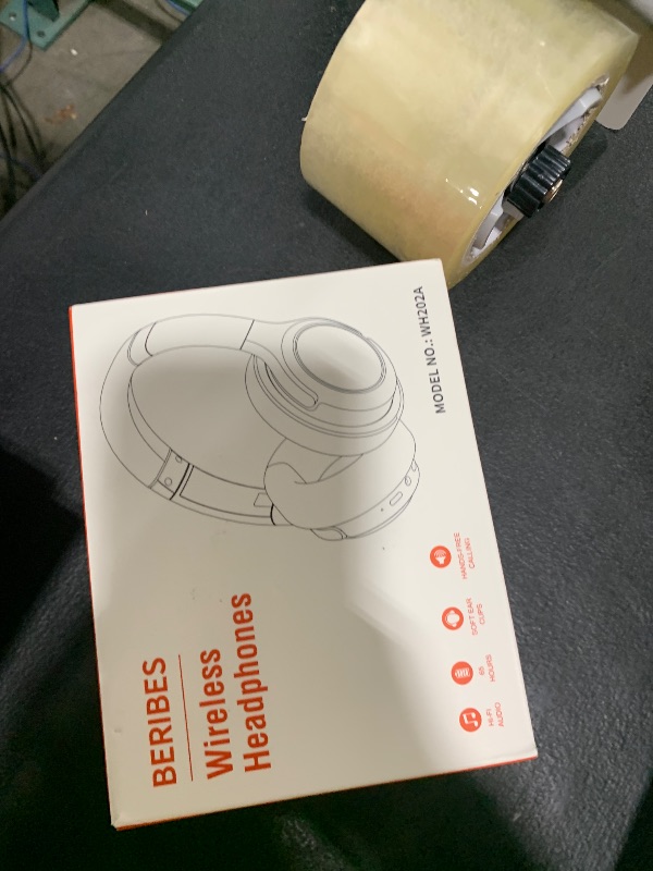 Photo 1 of BERIBES Bluetooth Headphones Over Ear, 65H Playtime and 6 EQ Music Modes Wireless Headphones with Microphone, HiFi Stereo Foldable Lightweight Headsets, Deep Bass for Home Office Cellphone PC Ect.
