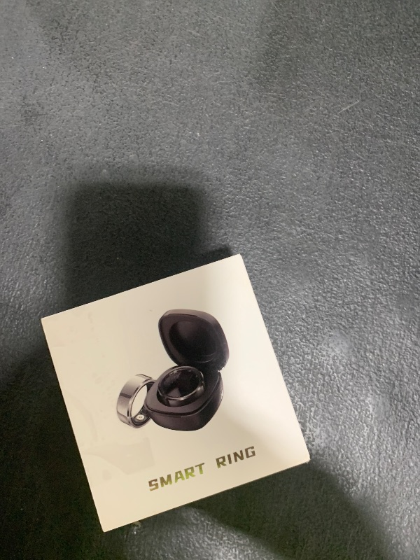 Photo 1 of Smart Rings for Women Men,Fitness Tracker Ring,Heart Rate,Blood Oxygen,Blood Pressure,Step Tracker,Sleep Monitoring,No Subscription Fee,IP68 Waterproof Smart Ring for iphone&Android,Size Kit(Gold 8)