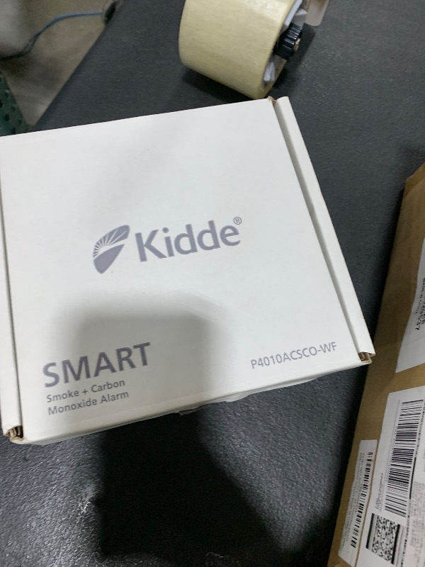 Photo 1 of Kidde Smart Smoke & Carbon Monoxide Detector & Indoor Air Quality Monitor, WiFi, Alexa Compatible Device, Hardwired w/Battery Backup, Voice & App Alerts