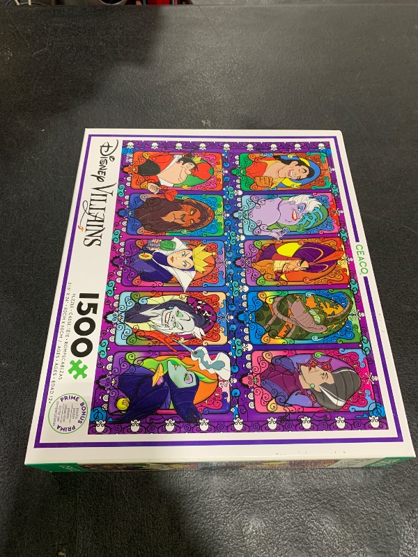 Photo 1 of Ceaco - Disney - Villains 2 - 1500 Piece Jigsaw Puzzle