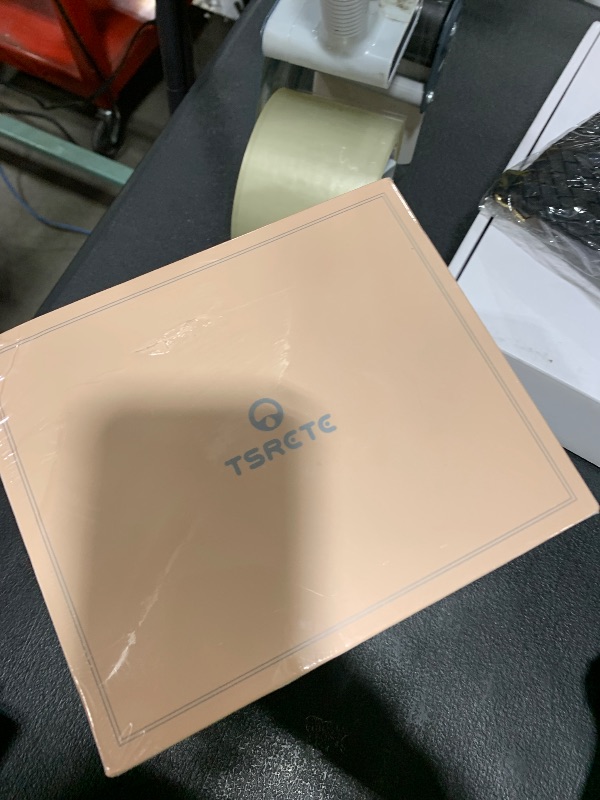 Photo 1 of TSRETE Double Wearable Breast Pump, Electric Hands-Free Breast Pumps with 2 Modes, 9 Levels, LCD Display, Memory Function Rechargeable Milk Extractor-24mm Flange, Pink