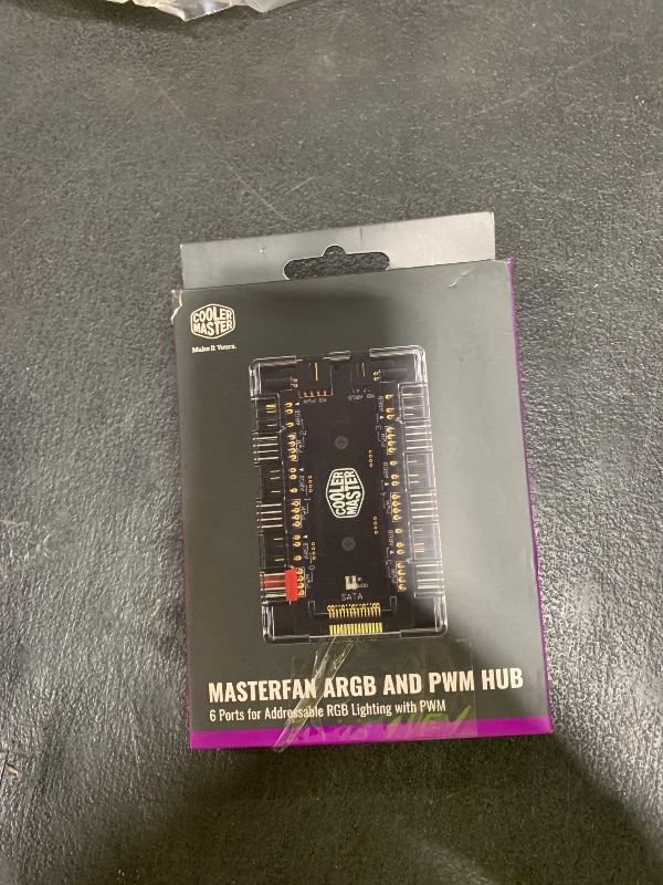 Photo 1 of Cooler Master ARGB & PWM HUB 1 to 6 Port