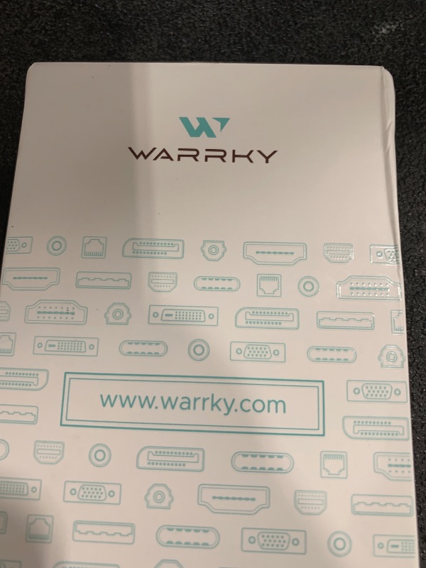 Photo 1 of Warrky 4K DisplayPort to HDMI Adapter, Uni-Directional [Metal Case, Gold-Plated Pins] Display Port Source to HDMI Monitor Converter 1080P@120Hz Compatible for HP, AMD, NVIDIA. Male to Female