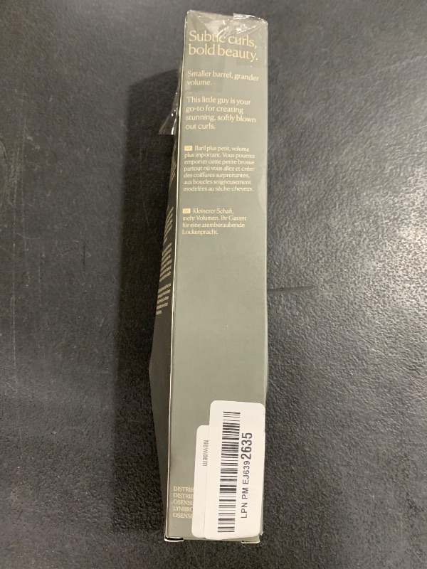 Photo 1 of Round Brush for Blow Drying - Extra Small Ceramic Thermal Ionic Roller Brush for Sleek, Salon Blowout - Lightweight Round Hair Brush for Precise Styling and Manageable Hair (Bristle 1.7in, Barrel 1in)