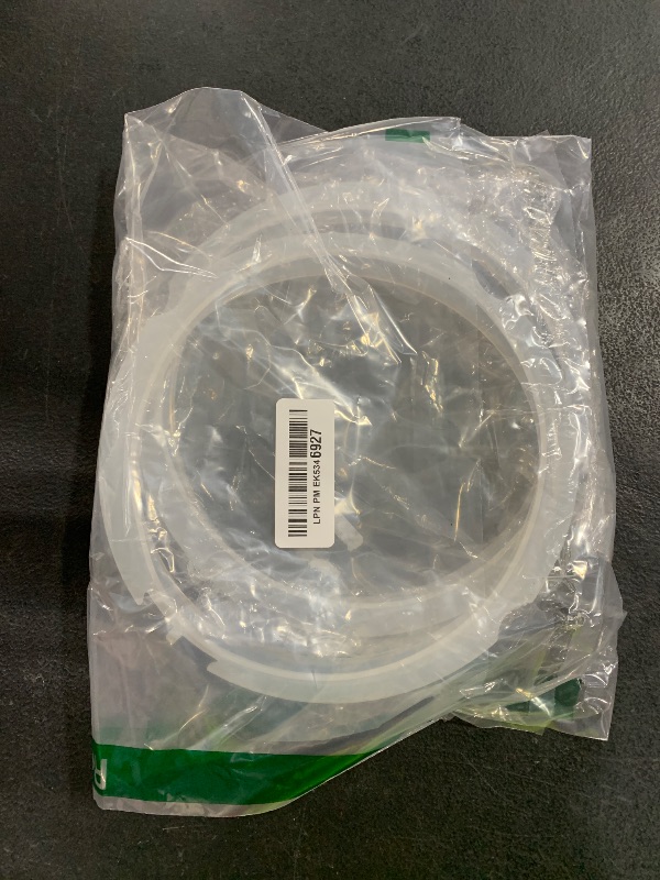 Photo 1 of CKANDAY Sealing Ring for Pot Mini 3 Qt, 2 Count, Inner Pot Seal Ring, Replacement Silicone Gasket Seal Rings for 3 Quart Electric Pressure Cooker Accessories Parts, Clear