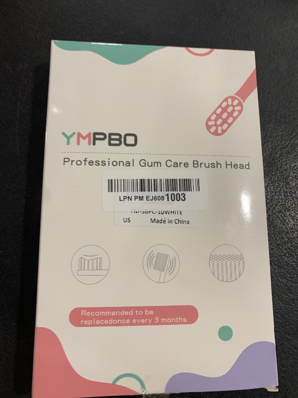 Photo 1 of YMPBO Replacement Heads Compatible with Spinbrush Pro Clean Electric Toothbrush, Brush Head Replacement Refill, 10 Pack
