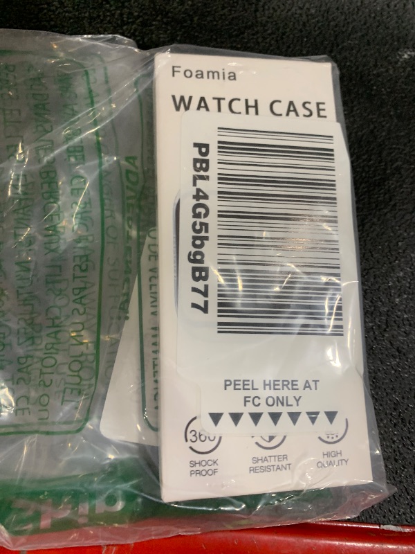 Photo 1 of Foamia 2 Pack Case for Apple Watch Screen Protector, Hard PC Case with Tempered Glass Protective Cover Guard Bumper, Slim Apple Watch Cover for iWatch Series 3 2 1 - Black/Black 38mm