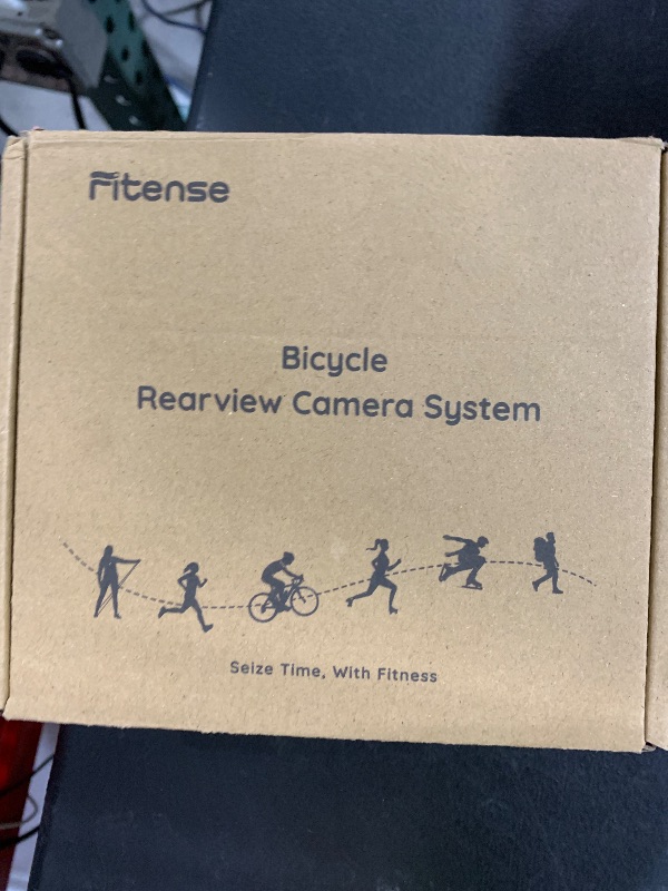 Photo 1 of Fitense Bike Camera with 10000mAh Rechargeable Battery 360° Rotation 5'' HD 1080P Display - Color & B&W Night Vision 130° Precise Wide-Angle View Bike Rear View Camera for Bicycle, Mountain, Road Bike