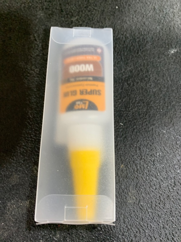 Photo 1 of Wood Super Glue Liquid, Clear Instant Cyanoacrylate Adhesive for Wood Crafts Repair Woodworking, All Purpose CA Glue for Shoe Ceramic Plastic Leather Glass Model Metal Pottery Aquarium Porcelain Stone