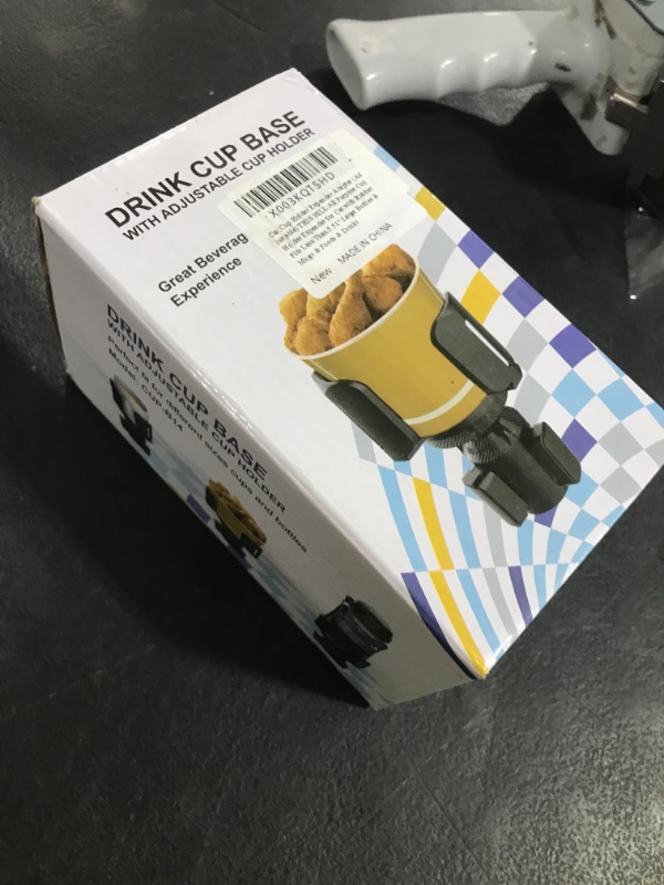 Photo 1 of Car Cup Holder Expander Adapter (Adjustable) This Hill All Purpose Cup Holder Expander for Car with Rubber Fits Less Than 5.51" Large Bottles & Mugs & Foods & Drinks