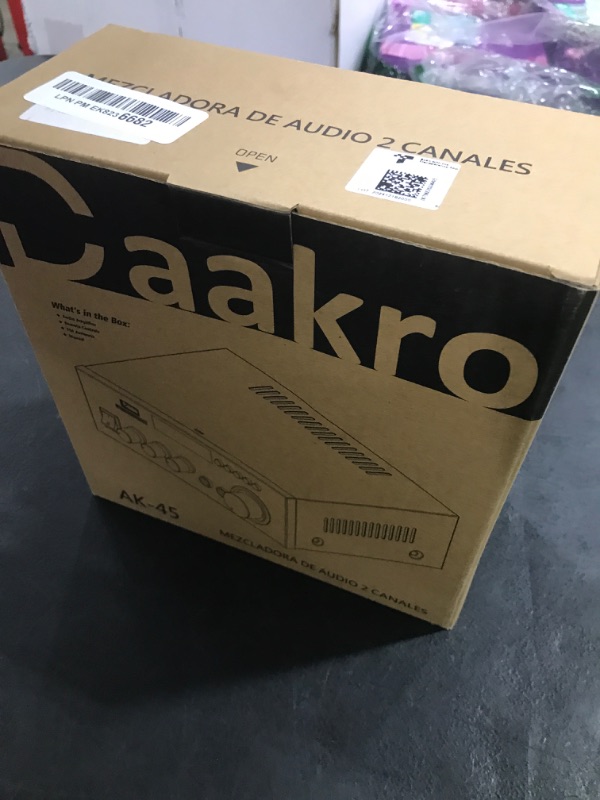 Photo 1 of Daakro AK45 Stereo Audio Amplifier,300W Home 2 Channel Wireless Bluetooth 5.0 Power Amplifier System, Home Amplifiers FM Radio, USB, SD Card, with Remote Control Home Theater Audio Stereo System