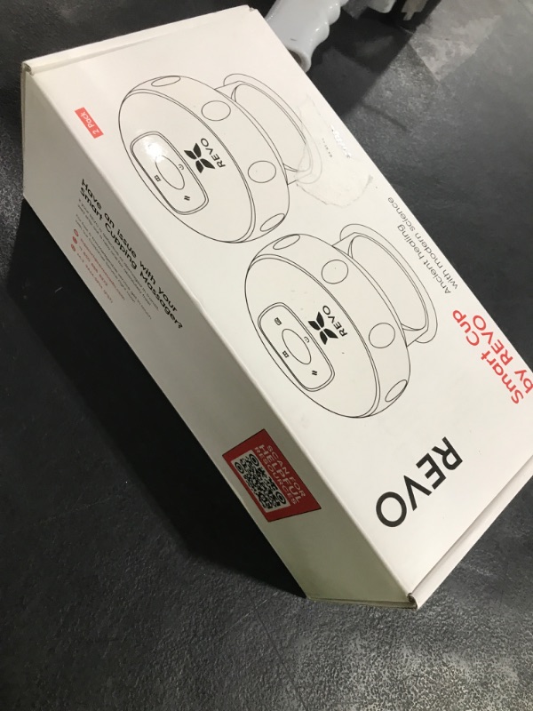 Photo 1 of REVO The Original 4-in-1 Smart Cupping Therapy Massager, Red Light Therapy for Targeted Pain Relief, Knots, Aches, Muscle Soreness, Circulation & Tighter Skin, Portable Electric Massager- 2 Pack
