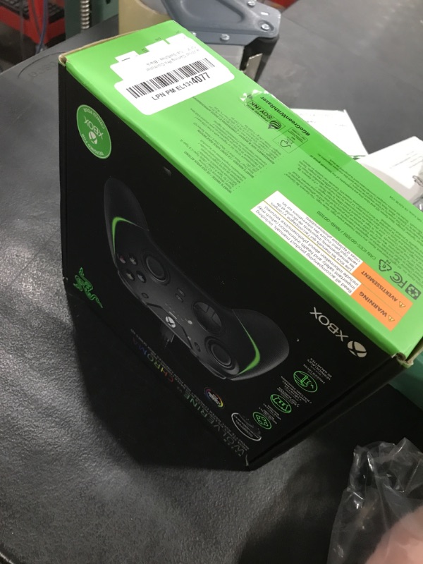 Photo 1 of Razer Wolverine V2 Chroma Wired Gaming Pro Controller for Xbox Series X|S, Xbox One, PC: RGB Lighting - Remappable Buttons & Triggers - Mecha-Tactile Buttons & D-Pad - Trigger Stop-Switches - Black