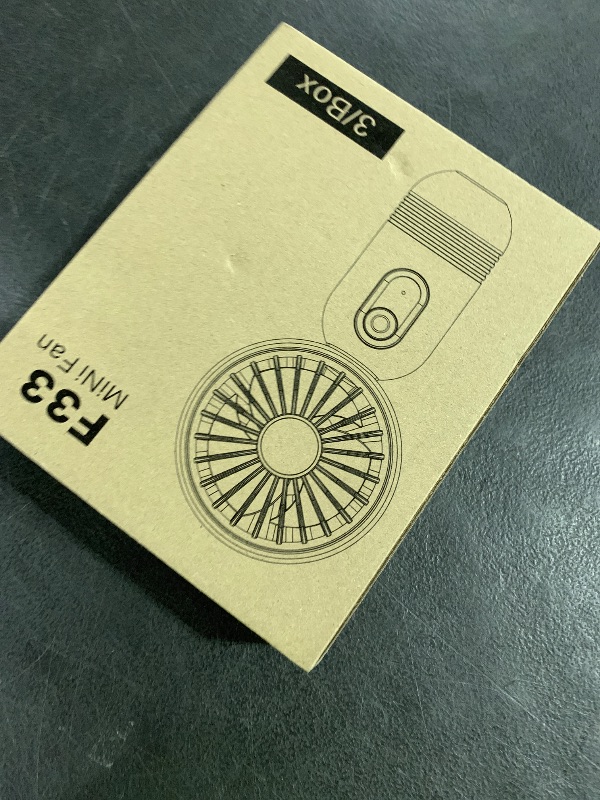 Photo 1 of Mini Portable Fan 3 Pack, Cute Handheld Battery Operated Lightweight Small Personal Fans with 3 Speeds and USB Rechargeable Eyelash Fan for Stylish Girl Kids Women Men Office Outdoor Travel Camping