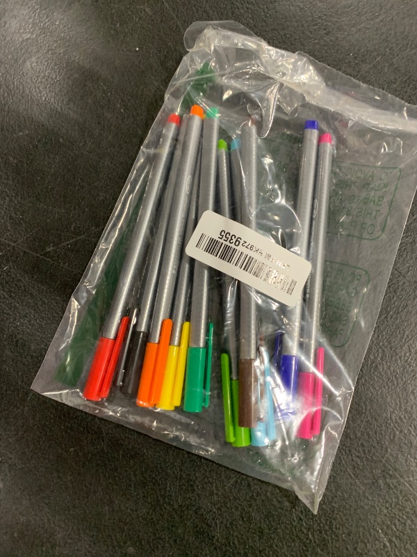 Photo 1 of STAEDTLER 334 BK10TA Triplus Fineliner Superfine Pen, 0.3mm Line Width - Assorted Colours, Limited Edition Bonus Pack (Pack of 8 + 2 FREE)