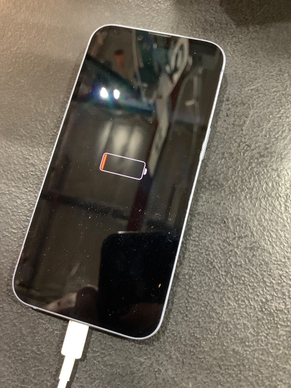 Photo 1 of Apple iPhone 14, 128GB, Blue - Unlocked (Renewed)