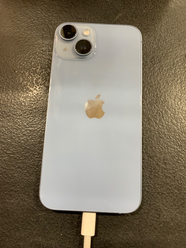 Photo 1 of Apple iPhone 14, 128GB, Blue - Unlocked (Renewed)