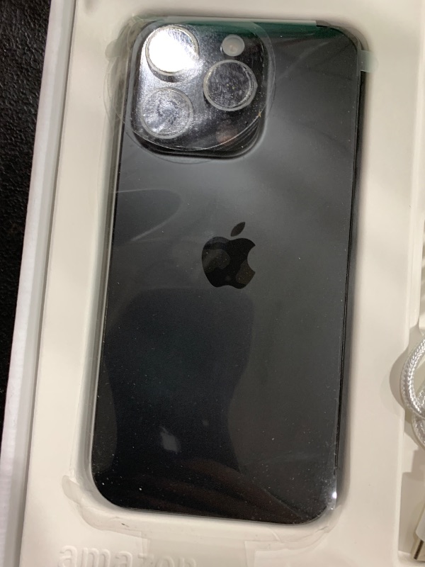 Photo 1 of Apple iPhone 16 Pro, US Version, 128GB, Black Titanium - Unlocked (Renewed Premium)