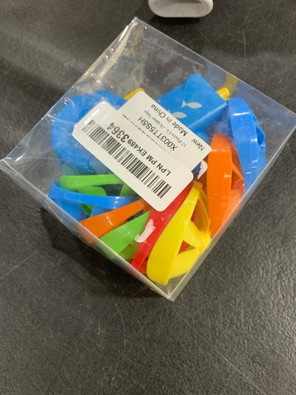 Photo 1 of 12 Pieces Cat Fetch Toy, Flying Pet Toys Saucer Launcher for Indoor, Disc Toys Training Chasing with Colorful Propellers, Pets Outdoor Toys