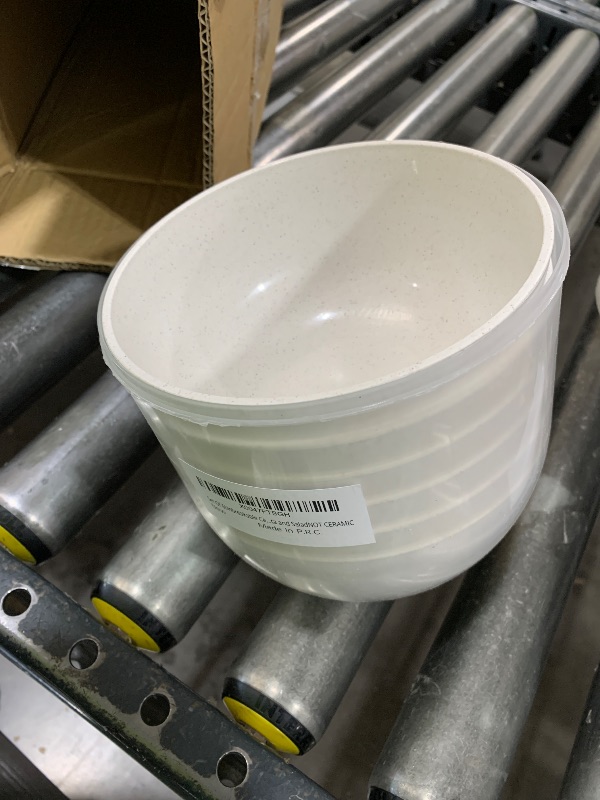 Photo 1 of ?NOT CERAMIC?Unbreakable Cereal Bowls, 25 OZ Wheat Straw Bowls Microwave and Dishwasher Safe BPA-Free Eco-Friendly Bowl Beige Color for Cereal, Serving ,Soup, Oatmeal, Pasta and Salad?Set Of 6?