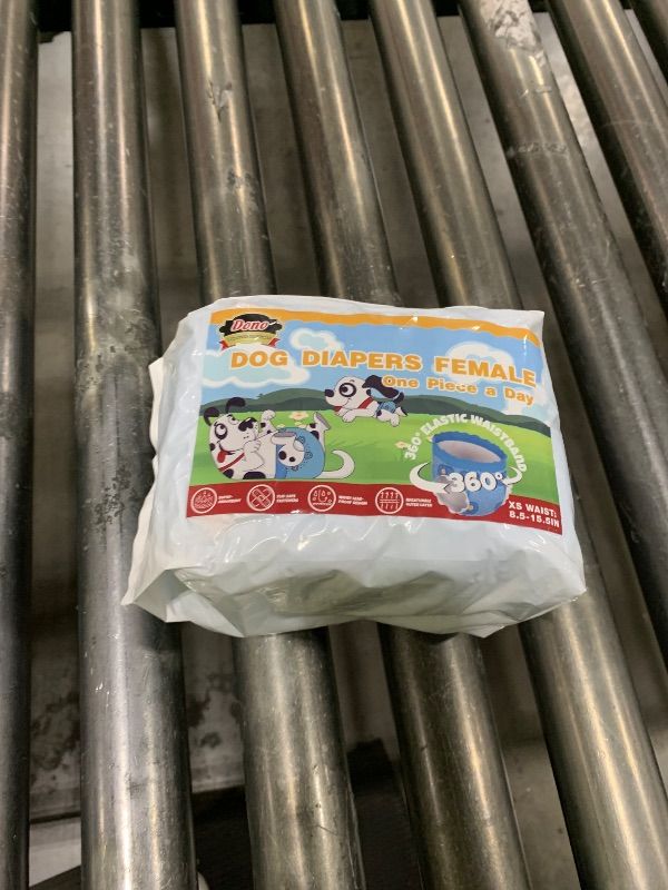 Photo 1 of Dono Disposable Pet Diapers for Female Dogs Super Absorbent Soft Heating and Pee Puppy Diapers Female Liners, Including 20pcs XXS Diapers for Dogs and Cats
