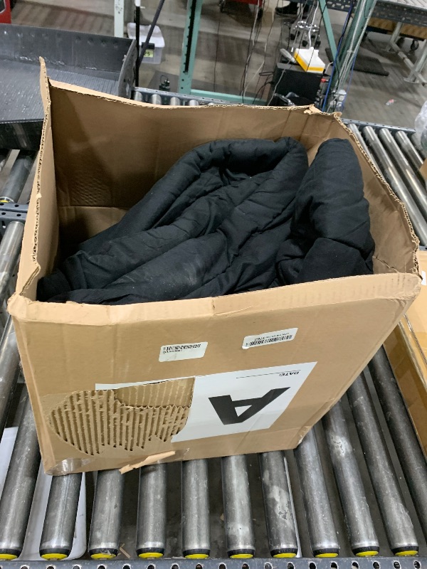 Photo 1 of CozyLux Queen Size Comforter Sets - Black Comforter Queen Size, 3 Pieces Box Stitched Soft Lightweight Bed Set, All Season Bedding Sets with 1 Down Alternative Comforter and 2 Pillow Shams