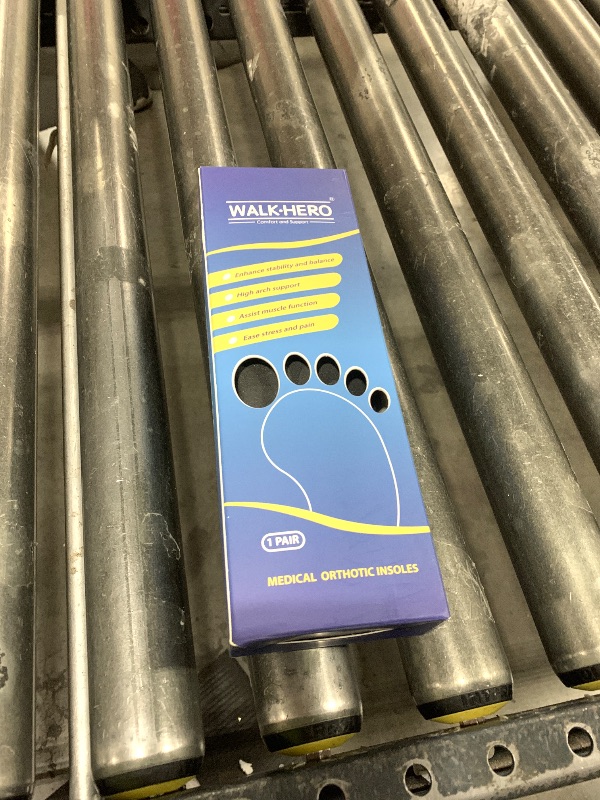 Photo 1 of Inserts Relieve Plantar Fasciitis - Flat Feet Insoles Arch Supports, Orthotic Insoles for Foot Pain Arch Pain Reduce Muscle Fatigue Absorb Shock (Mens 6-6 1/2 | Womens 8-8 1/2)