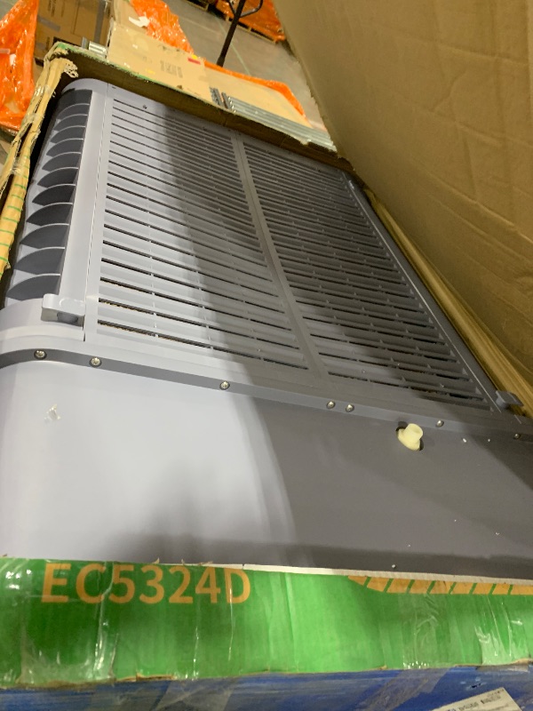 Photo 1 of YougetTech 43" 4500 CFM Evaporative Air Cooler, 13.3 Gal Water Tank, 3 Speeds, Oscillating Cools up to 1500 Sq. ft, Portable Industrial Swamp Air Cooler for Outdoor Commercial Factory

