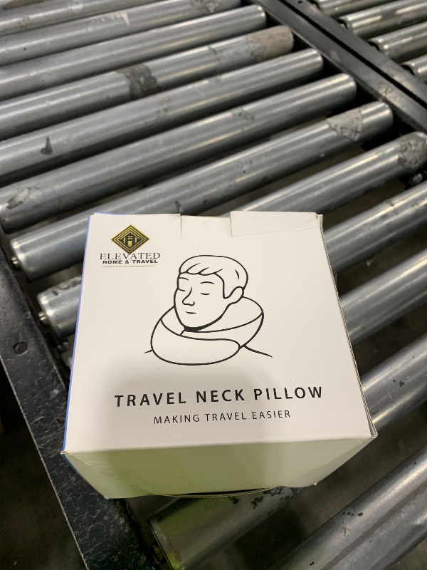 Photo 1 of ELEVATED HOME & TRAVEL® 2025 Neck Pillow Airplane for Sleeping | Memory Foam Travel Pillow for Airplanes | Compact 360 Support | Washable Cover | Airplane Travel Essentials | Travel Neck Pillow
