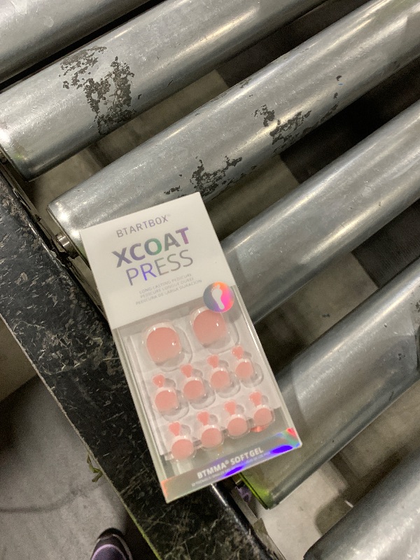 Photo 1 of BTArtbox Press on Toenails Short, White French Tips Toenail Press Ons Square for Women, Light Weight Press on Toe Nails with Glue, Fake Toenails in 16 Sizes- 32 Toenails Kit, Timeless Grace