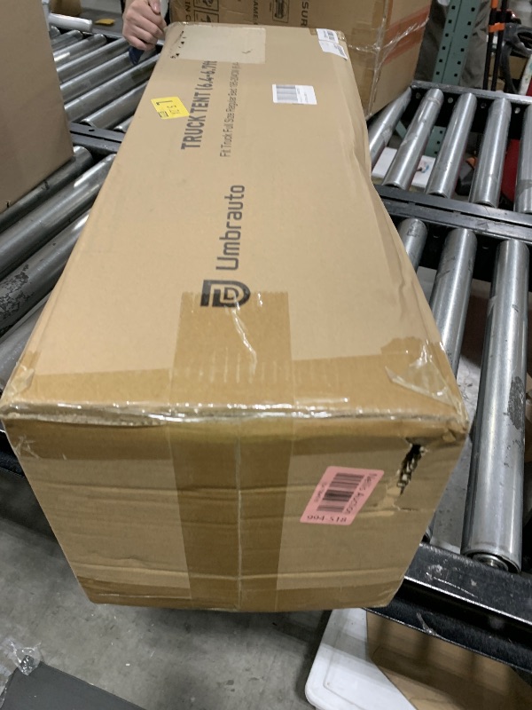 Photo 1 of Umbrauto Truck Bed Tent: 6.4-6.7ft Truck Tent Easy Setup for Camping, 3000mm Waterproof Pickup Truck Tent for 2 Person with Double Layer Windows Olive Green