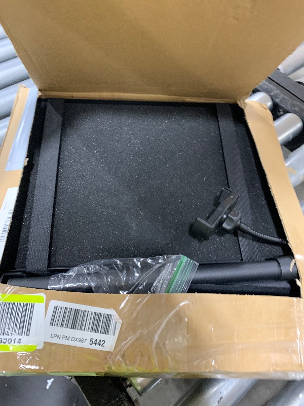 Photo 1 of DECOSIS Projector Stand Tripod from 23" to 46", Laptop Tripod Stand Height Adjustable with Gooseneck Phone Holder, Laptop Floor Stand for Office, Home, Stage, Studio, DJ Racks Holder Mount