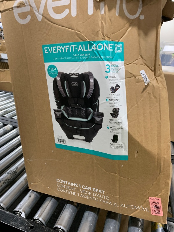Photo 1 of Evenflo EveryFit/All4One 3-in-1 Convertible Car Seat (Atlas Green)