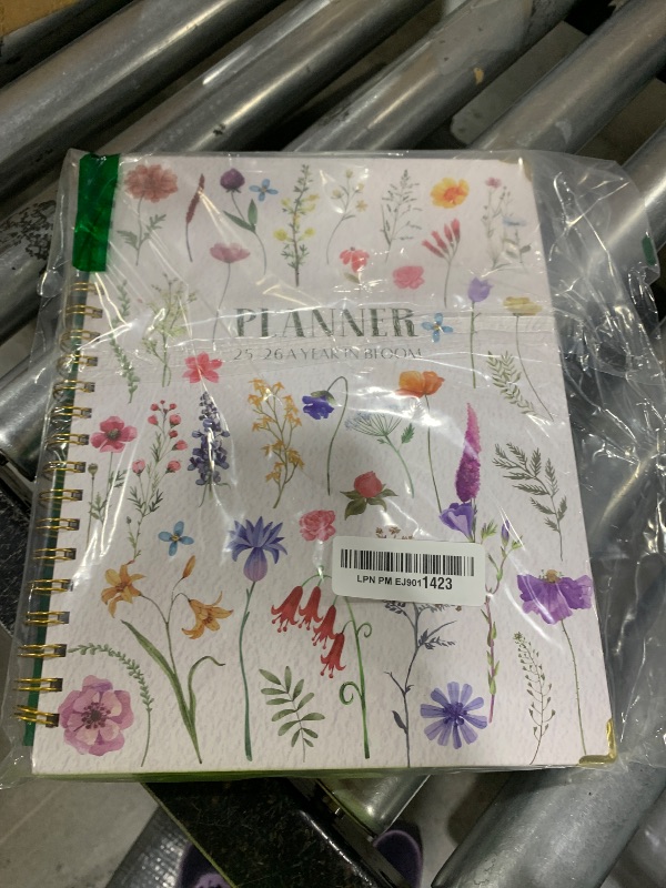 Photo 1 of GuassLee Large Academic Planner 2025-2026, Weekly and Monthly Planner from July 2025-June 2026, 8.5"x11" Aesthetic Agenda Book Planner with Back Pocket, Stickers, Coated Tabs, A4 Size