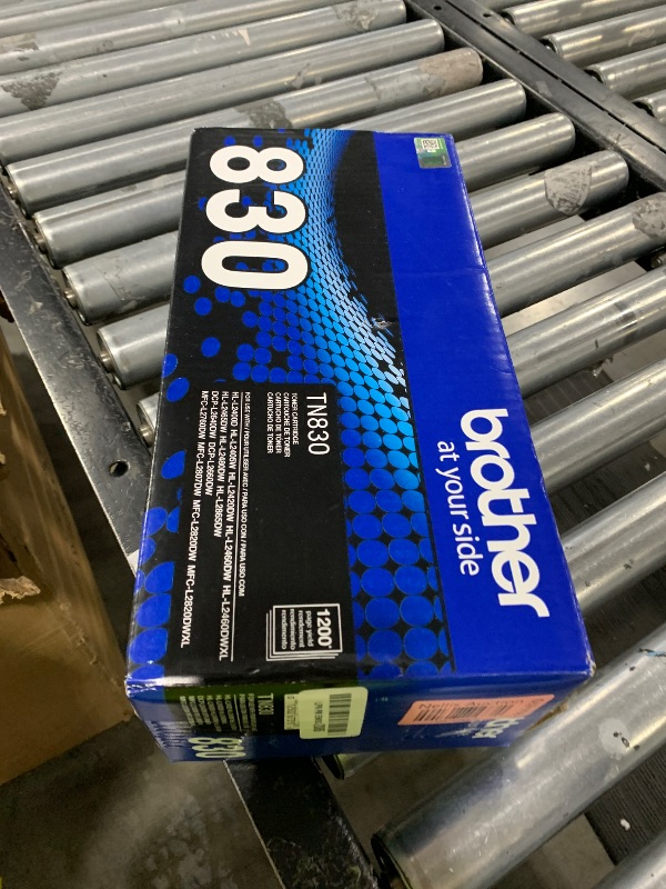Photo 1 of Brother Genuine TN830 Black Standard Yield Printer Toner Cartridge - Print up to 1,200 Pages(1)