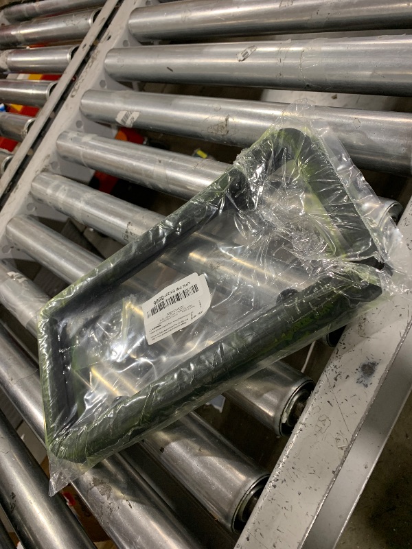 Photo 1 of AR-PRO Ultimate License Plate Bumper Guard with Mounting Hardware - 1" Thick Rubber License Plate Frame Protects Bumper from Scratches and Dents - Universal Fit for Cars, Trucks, SUVs, and Vans