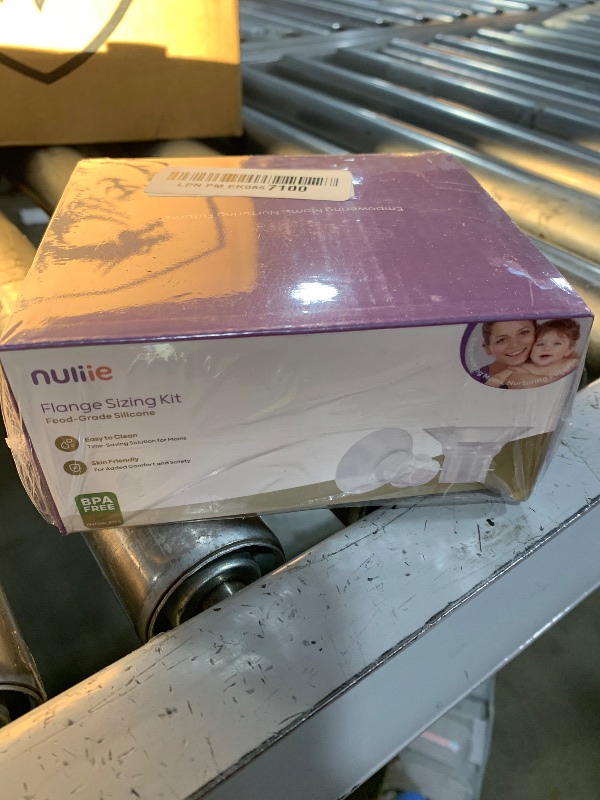 Photo 1 of Nuliie 10PCS Flange Sizing Kit 12/14/16/18/20mm for 24mm Flange/Shield of Most Pumps, Silicone Flanges Insert for Momcozy/Spectra Electric Breast Pump, Pumping Essential Kit for Moms
