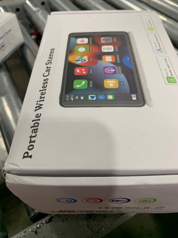 Photo 1 of for Apple Carplay Wireless Portable 7" Touchscreen Car Stereo Voice Control with Apple Car Play & Android Auto Car Audio Backup Camera Bluetooth GPS Navigation/Mirror Link Fits All Cars