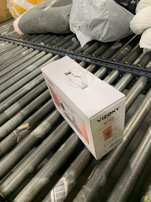 Photo 1 of [Netflix Officially/Dolby Audio] Smart Projector with WiFi and Bluetooth, VIZONY Native 1080P Projector with Apps Built in Netflix, Youtube, Hulu, Disney+, Portable Mini Projector for Indoor/Outdoor