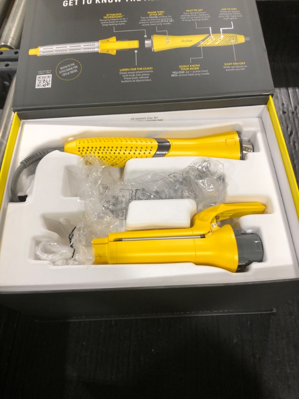 Photo 1 of Drybar All-Inclusive Air + Active Heat 8-in-1 Multi-Styler, for Fast Drying, Long-Lasting Curls, Blowouts, Sleek Styles - Wet or Dry Styling Made Easy